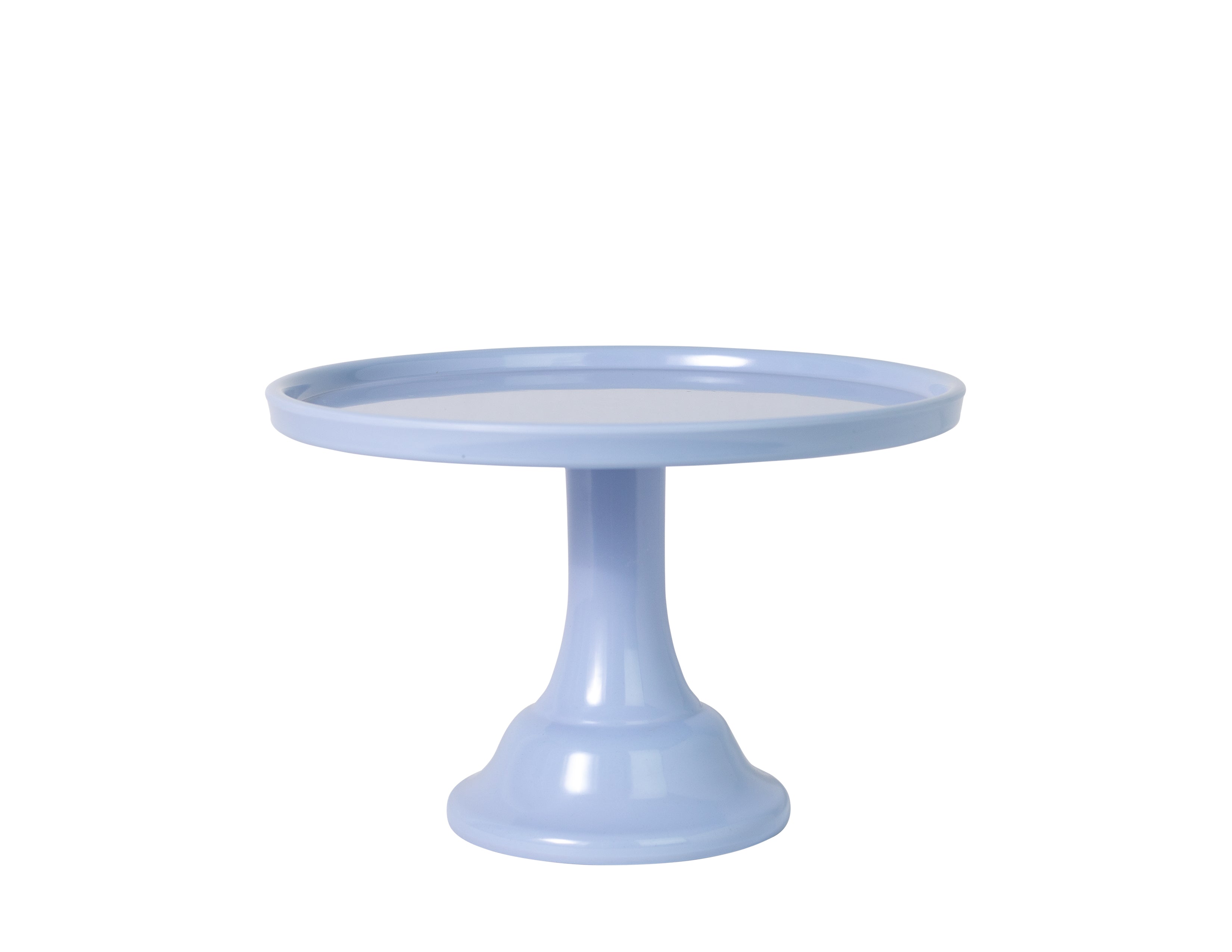 Wedgewood Blue Melamine Cake Stand-Small