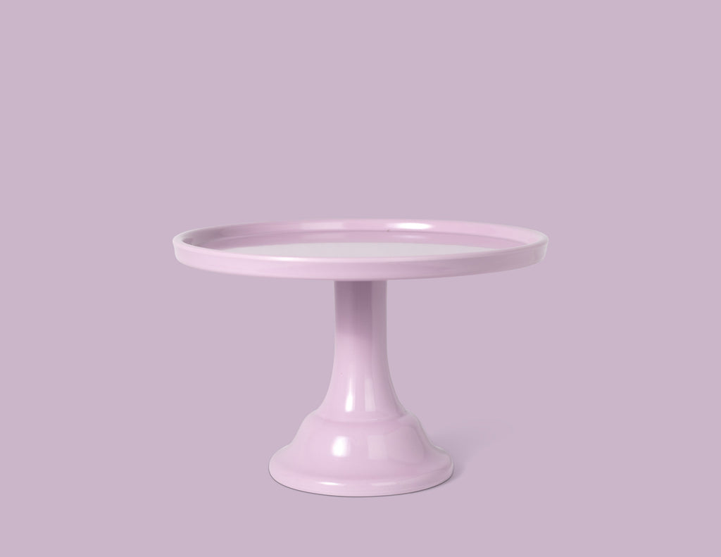 Lilac Purple Melamine Cake Stand-Small