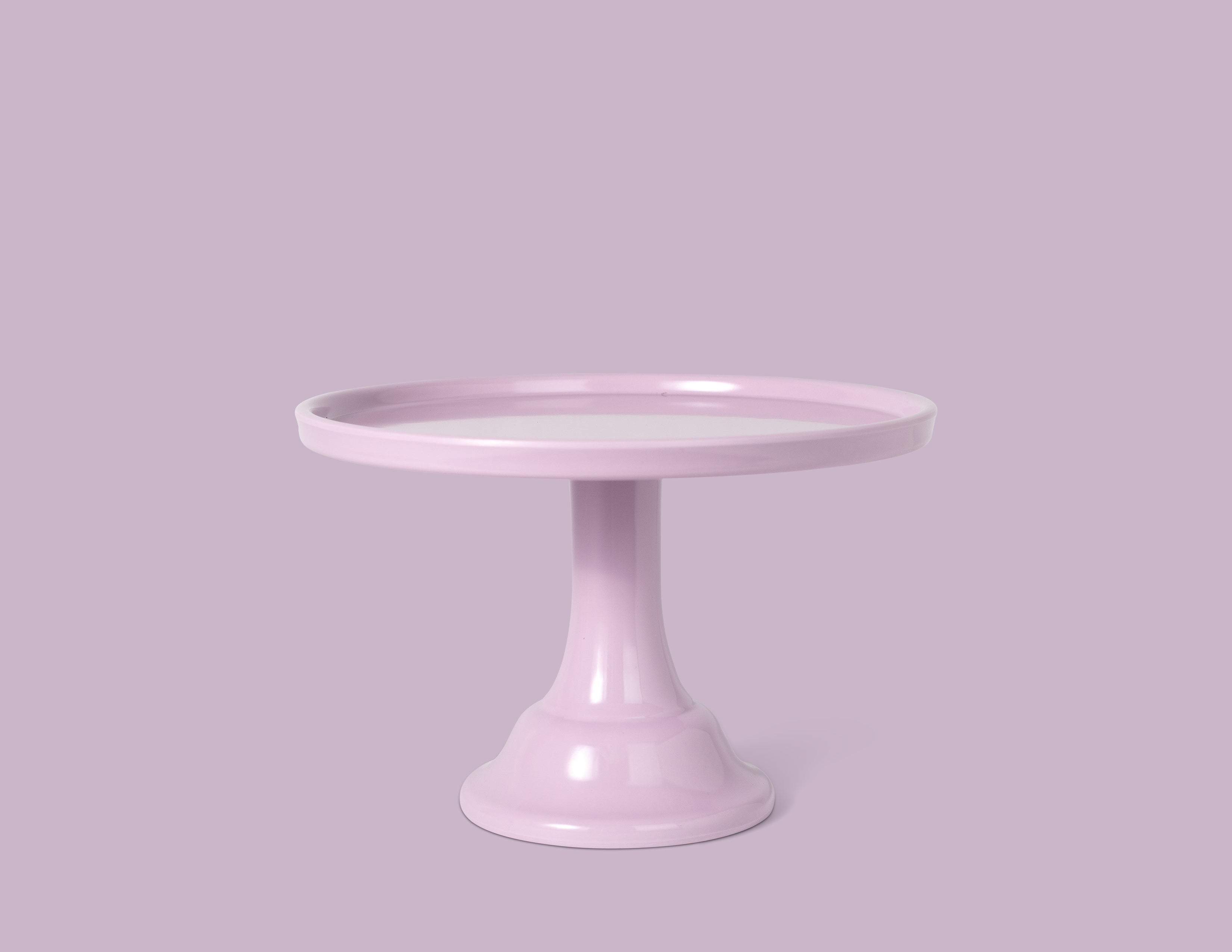 Lilac Purple Melamine Cake Stand-Small