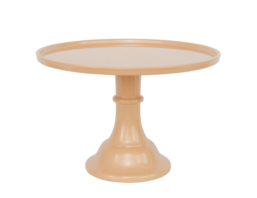 Latte Brown Melamine Cake Stand- Large