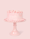Peony Pink Melamine Cake Stand- Large