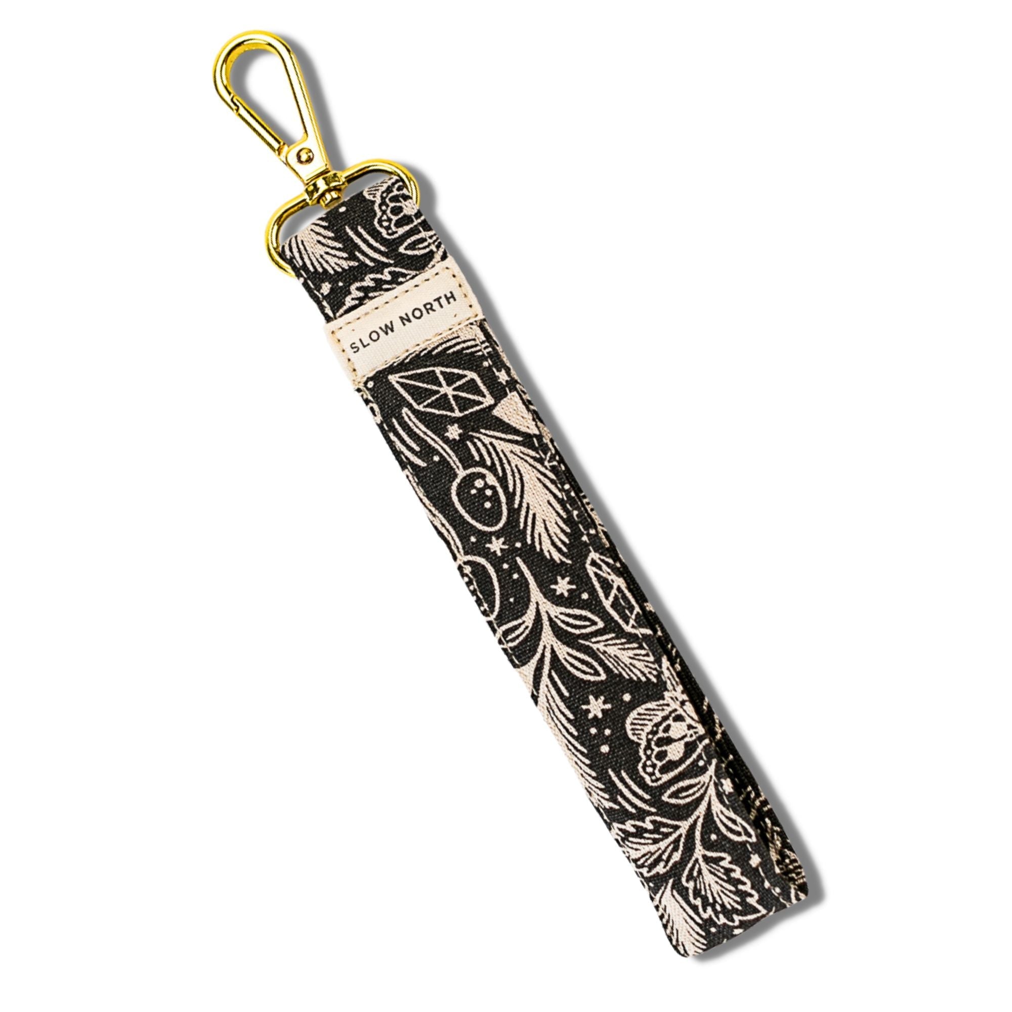 Wristlet Keychain - Mystical Mushroom