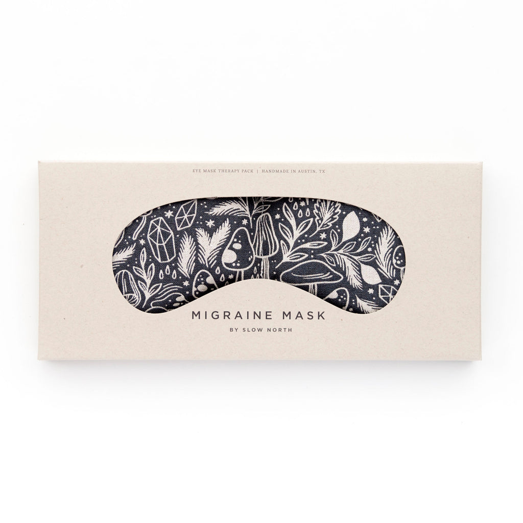 Eye Mask + Neck Wrap Bundle - Mystical Mushroom