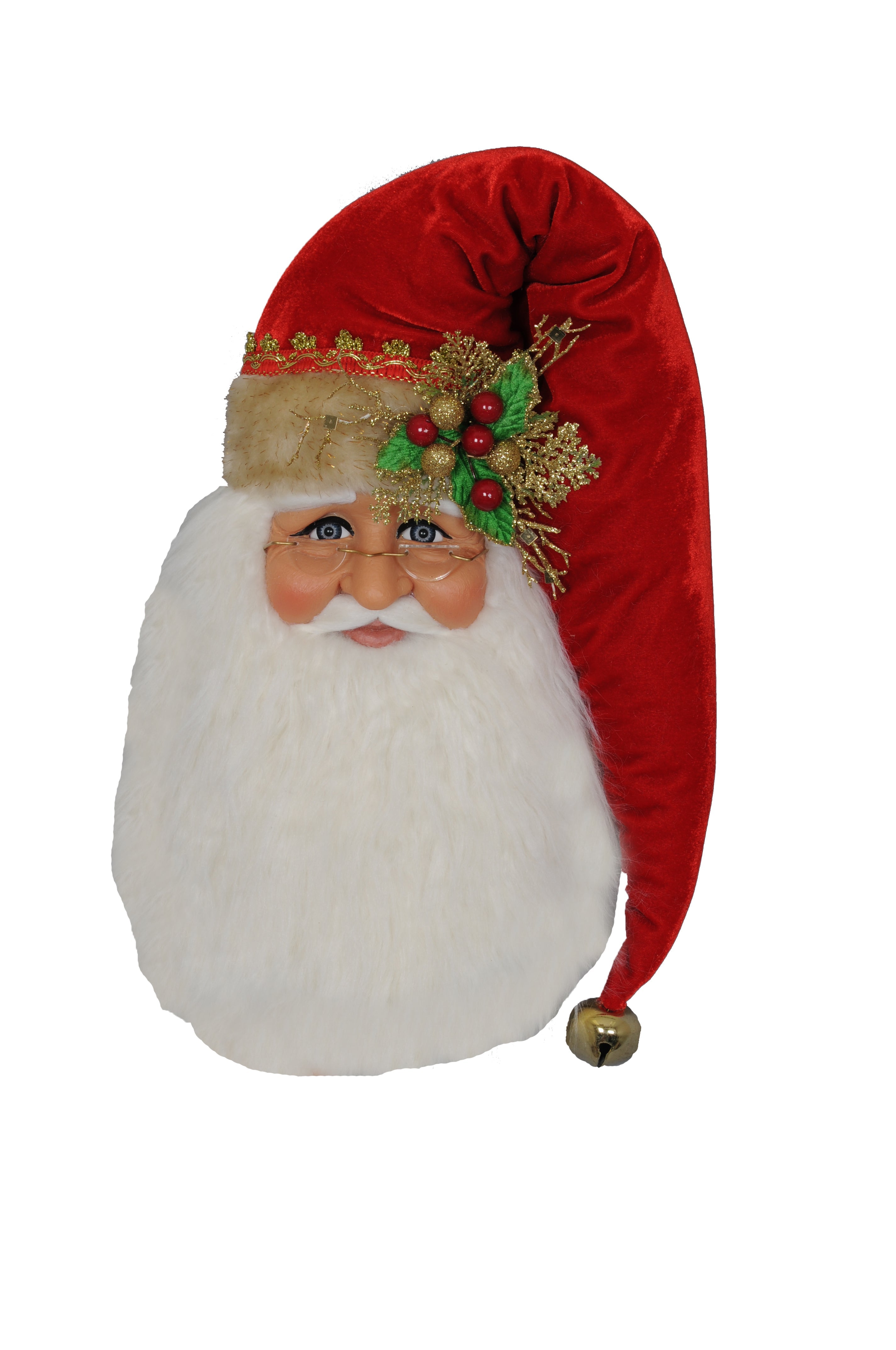 SH18-01 Santa Head Wall/Door Hanger