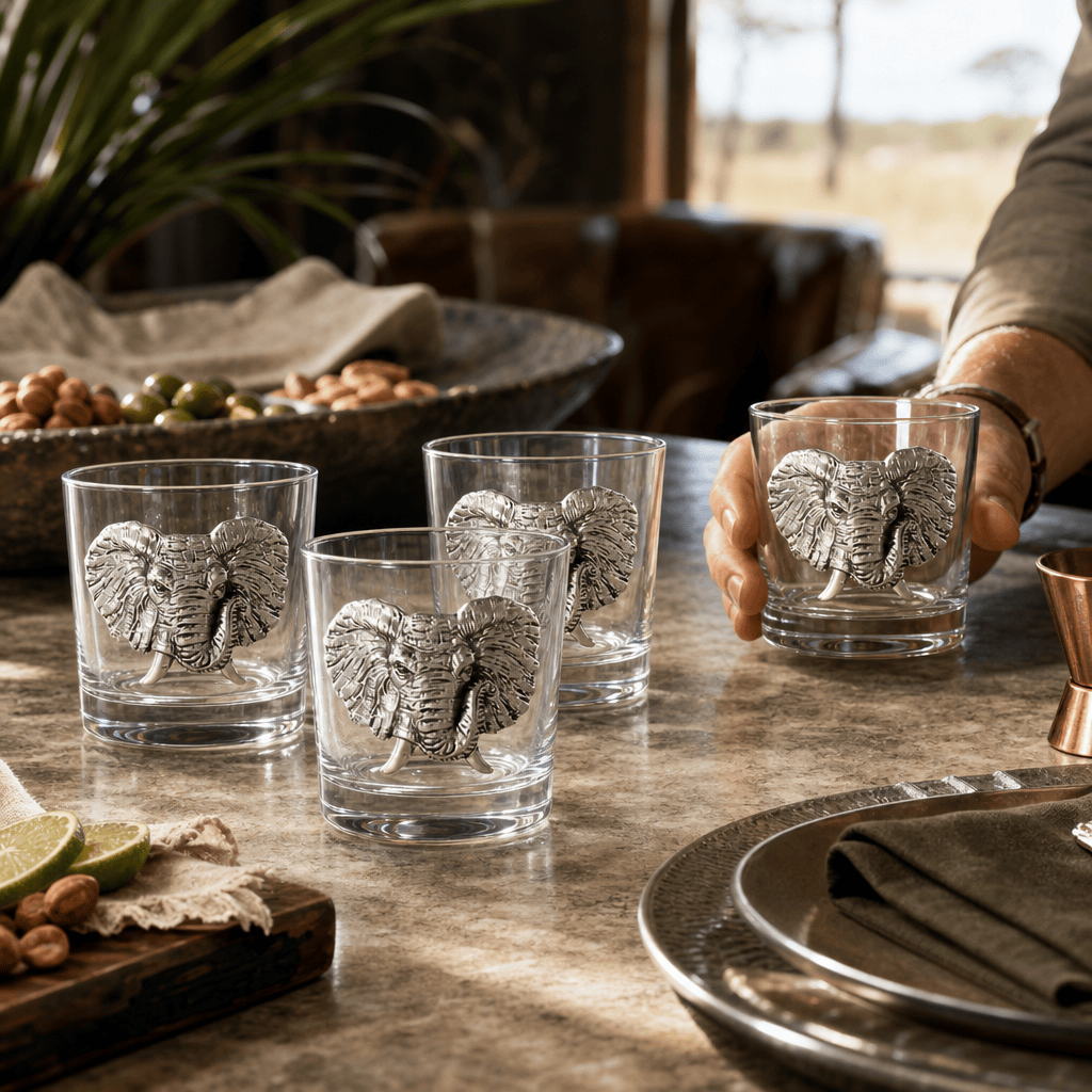 Elephant Bar Glasses Set of 4
