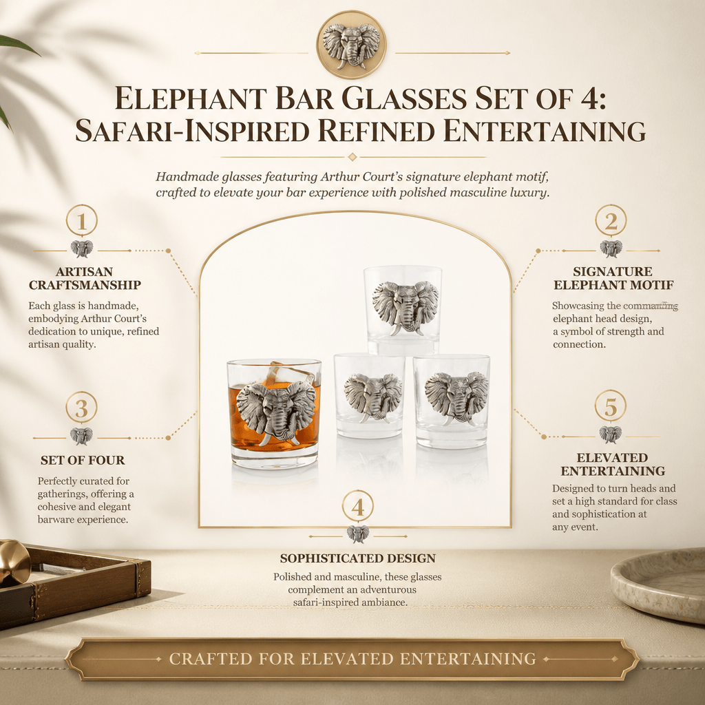 Elephant Bar Glasses Set of 4