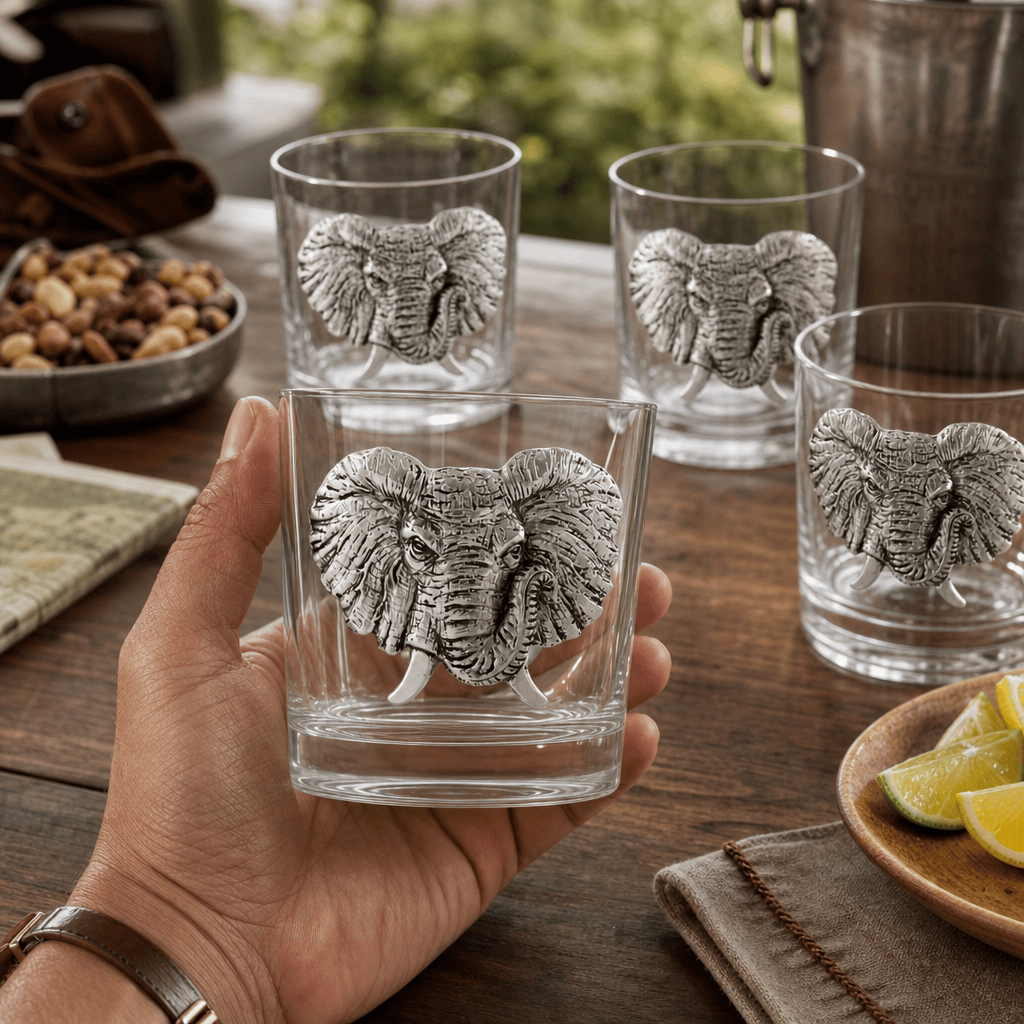 Elephant Bar Glasses Set of 4