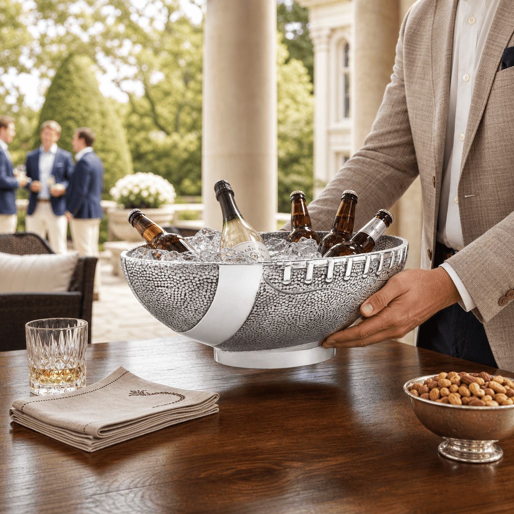 Football Ice Tub / Party Bowl