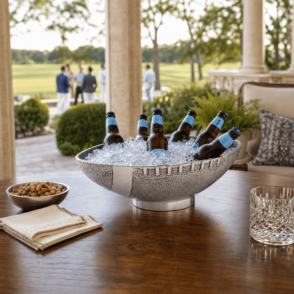 Football Ice Tub / Party Bowl