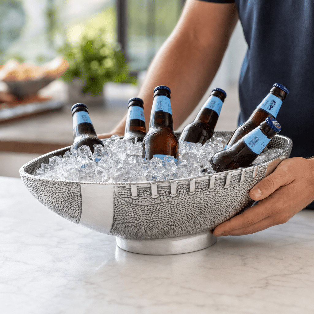 Football Ice Tub / Party Bowl