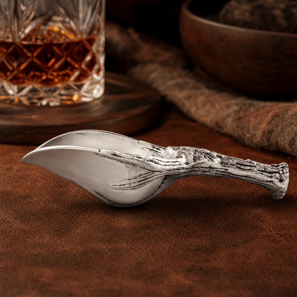 Antler and Oak Leaf Ice Scoop