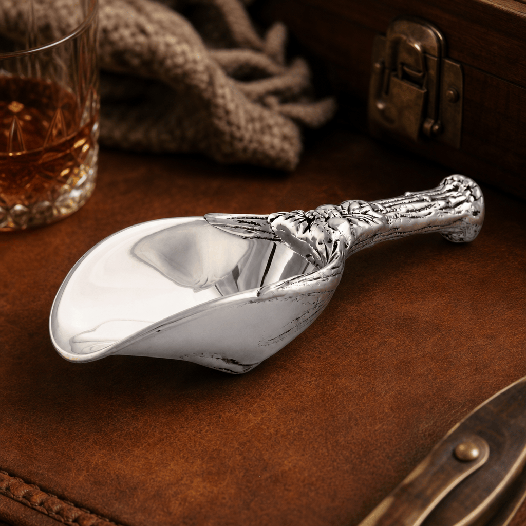 Antler and Oak Leaf Ice Scoop