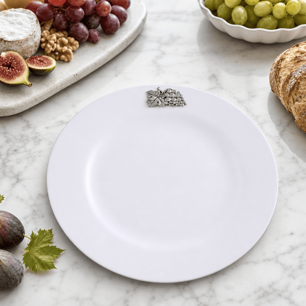 Grape Melamine Lunch Plates - Set of 4