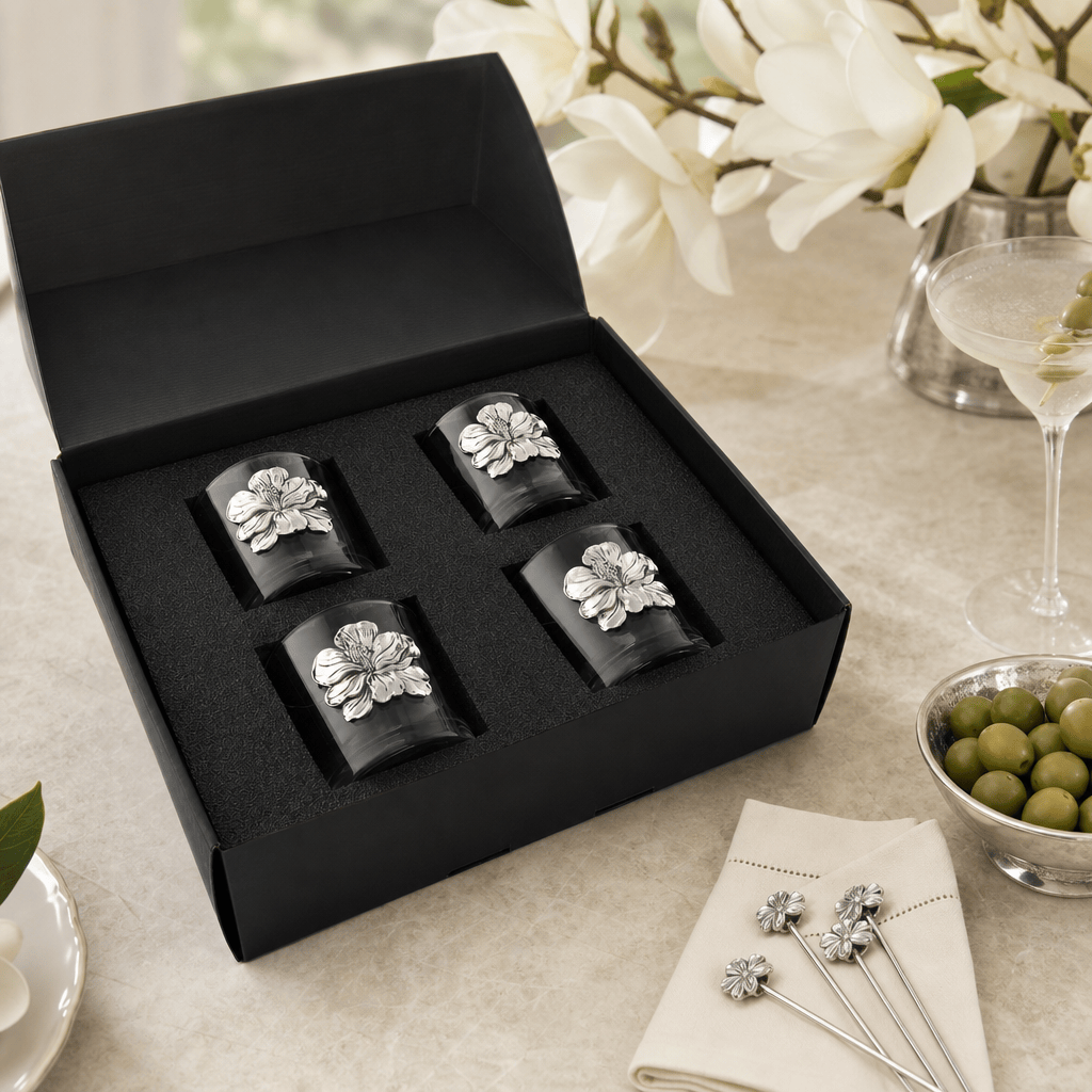 Magnolia Bar Glasses Set of 4