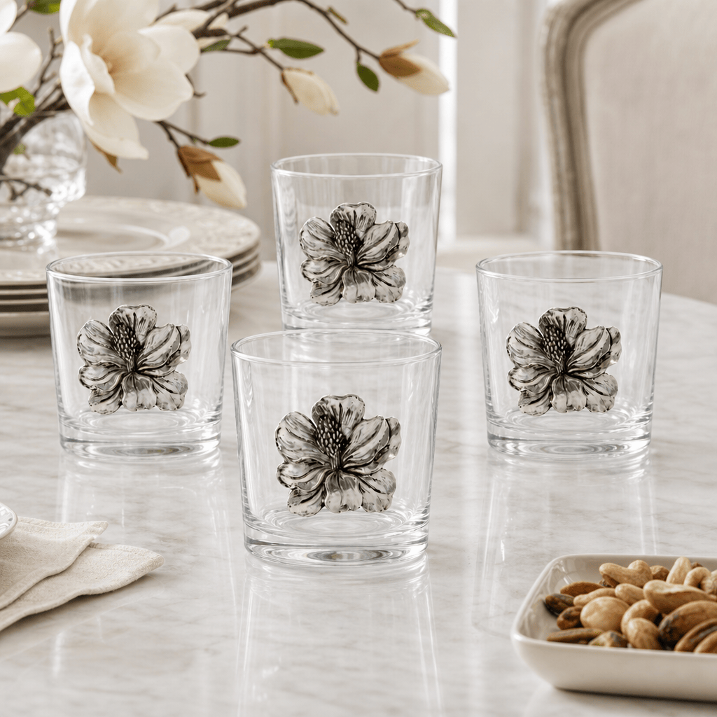 Magnolia Bar Glasses Set of 4