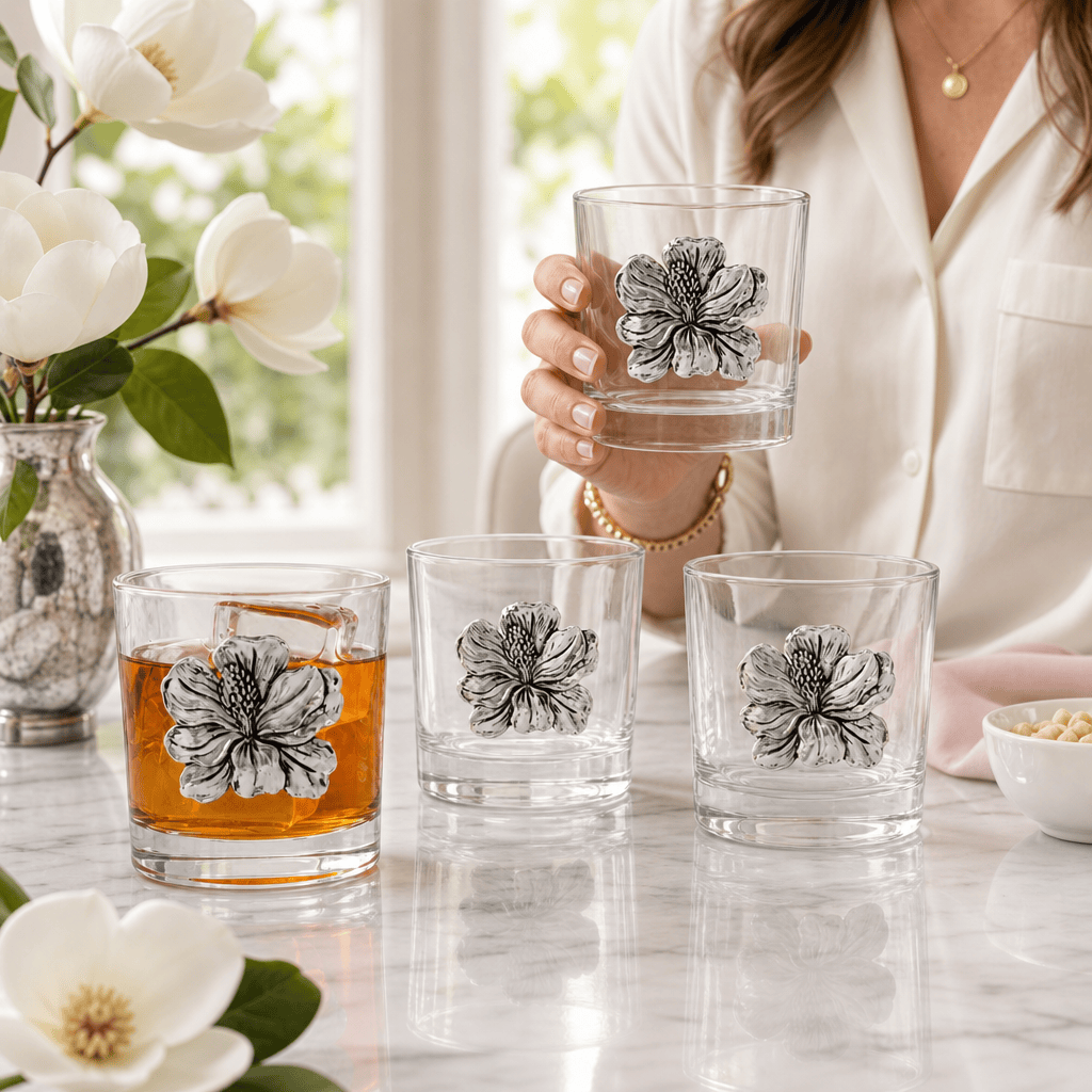 Magnolia Bar Glasses Set of 4