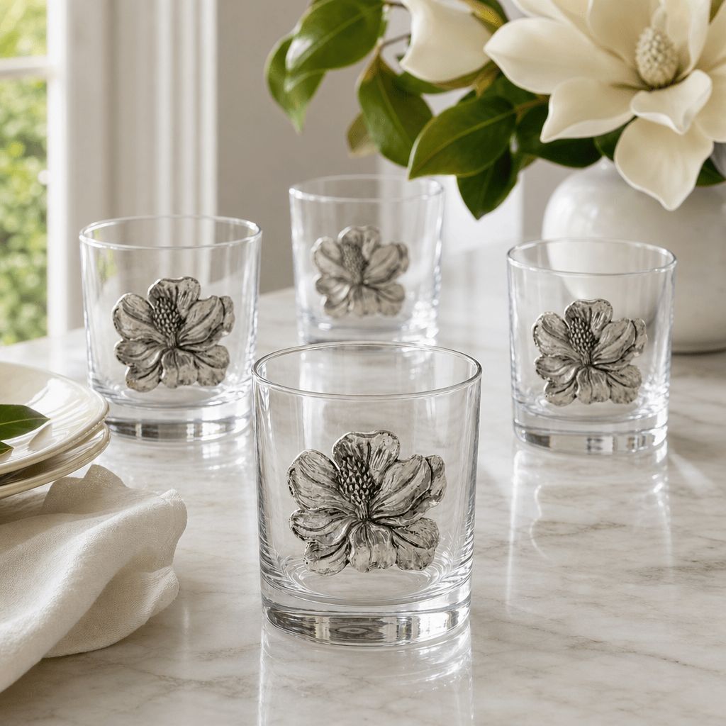 Magnolia Bar Glasses Set of 4