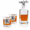 Magnolia Decanter Set with Glasses